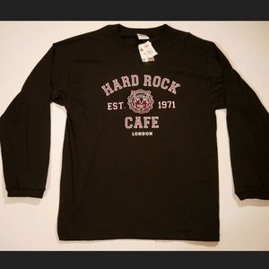 Hard Rock Cafe London L/S mens shirt L NWT
